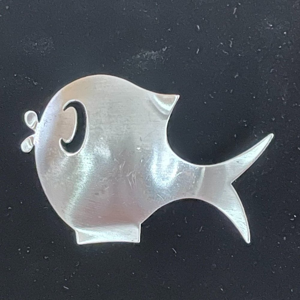 Beaucraft Sterling Silver Fish Pin